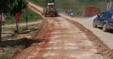 Patrulha Mecanizada segue realizando melhorias nas estradas rurais